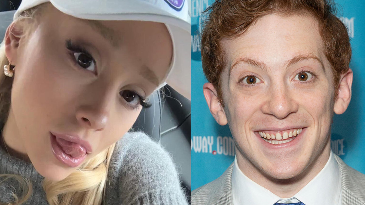 Ariana Grande och Ethan Slater