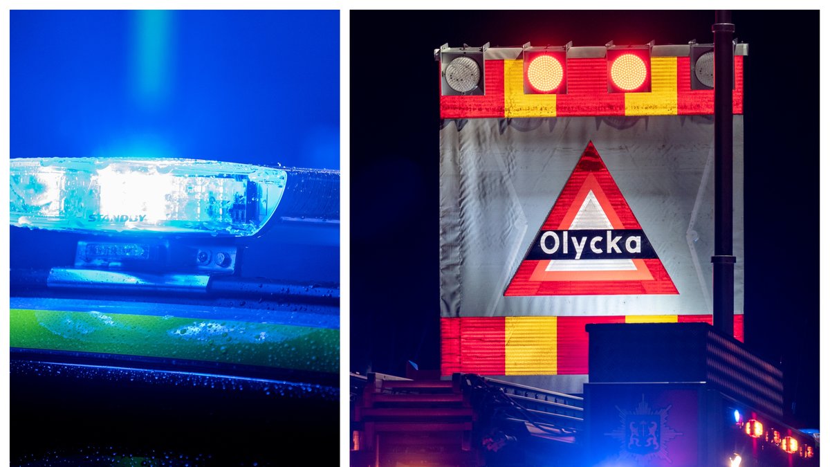 E6:an väntas vara avspärrad fram till och med 10-tiden.