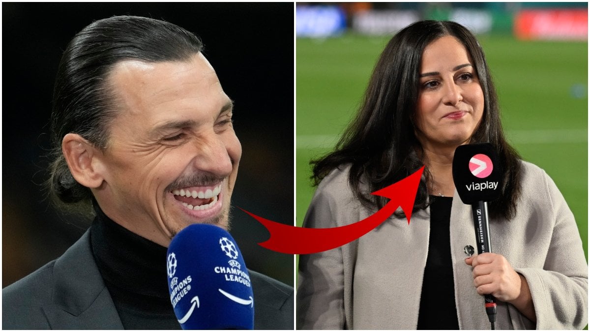 Zlatan Ibrahimovic och Jennifer Kücükaslan