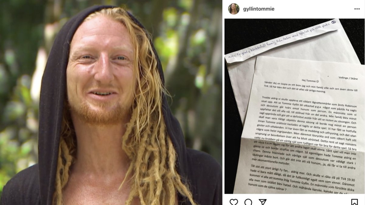Tommie Gyllin fick lämna Robinson 2022