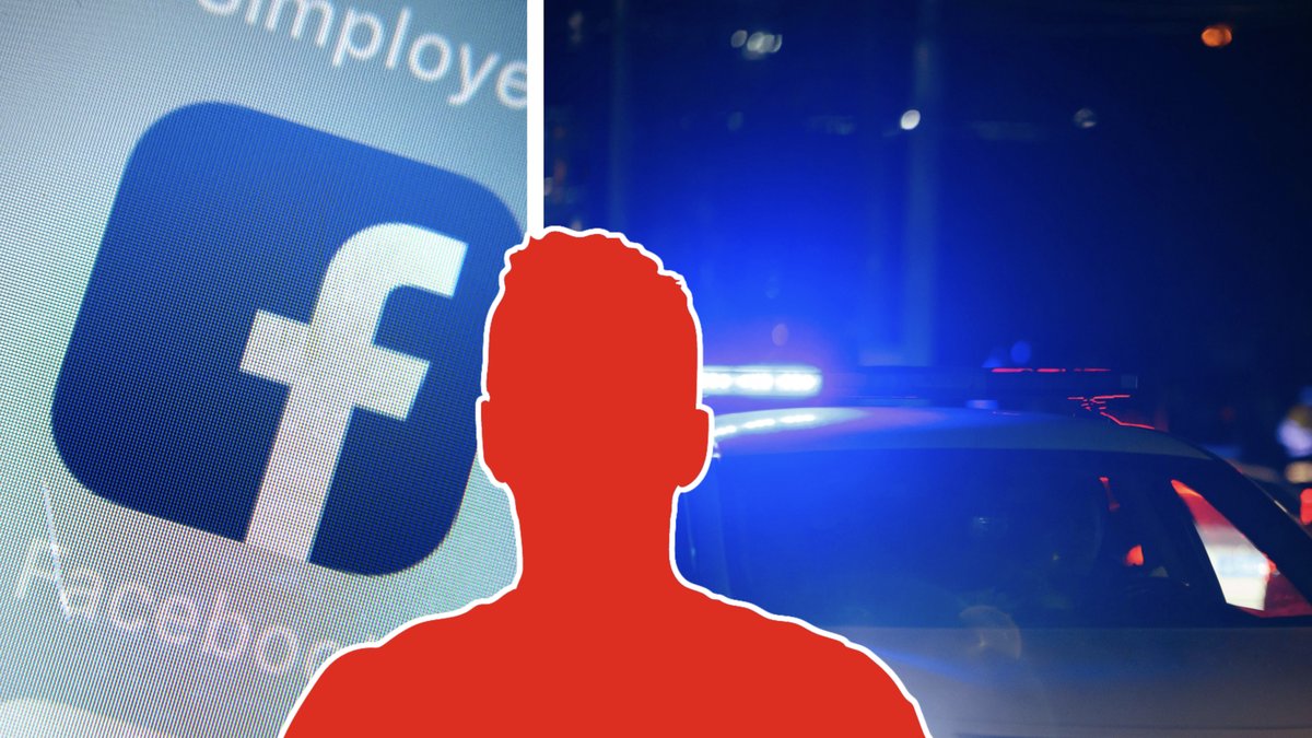 Pappan hotade med att ta sina barns liv under en livesändning på Facebook.