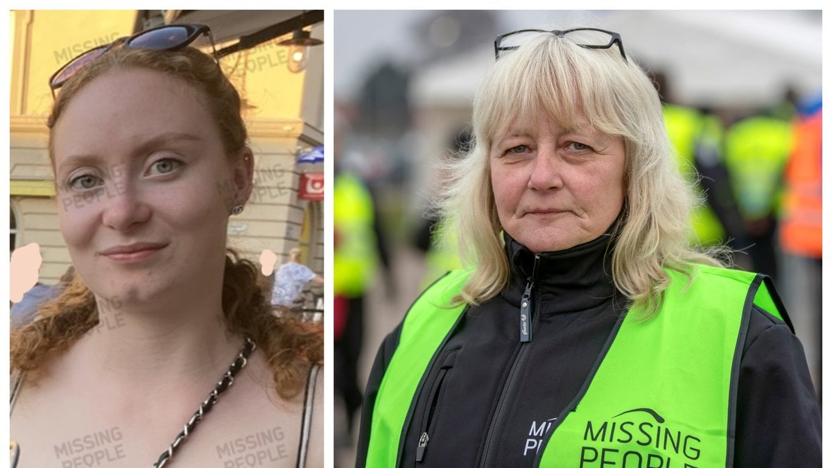 Tessan Jigfjord, operativ chef på Missing People i Jönköpings län, söker efter försvunna Tove i Vetlanda.