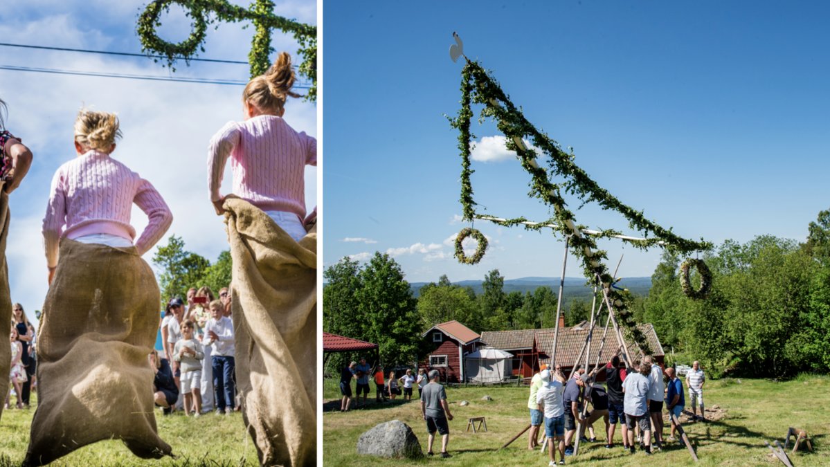 Vädret under midsommarafton – timme för timme 