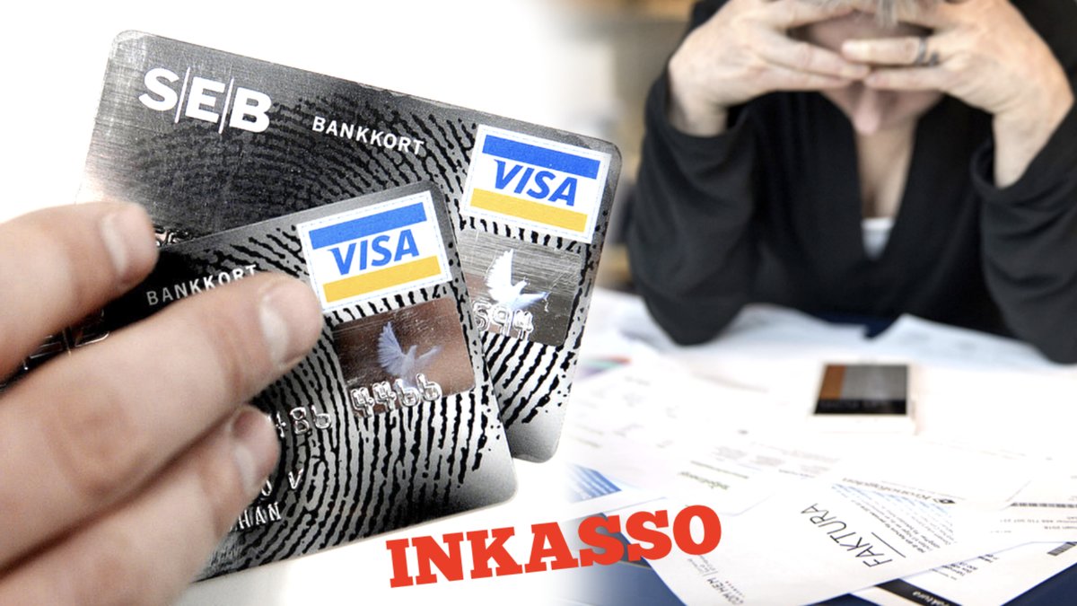 Inkassa, räkning. 