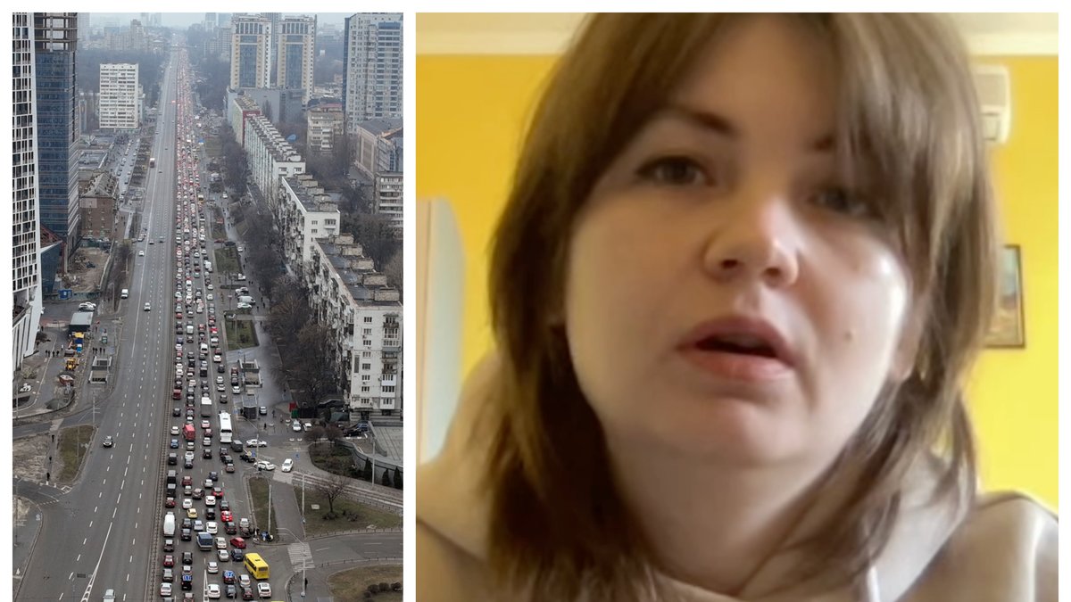Anna, 31, bor i det krigsdrabbade Ukraina.