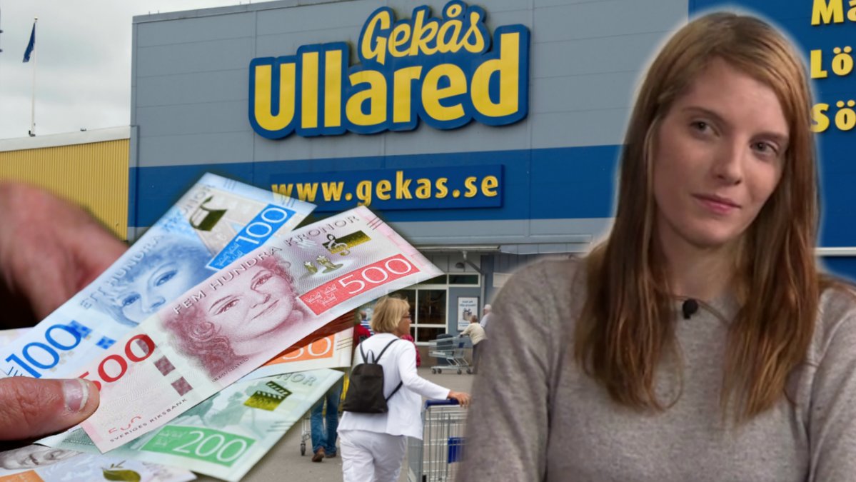 Gekås Ullared och Frida som deltar i Lyxfällan