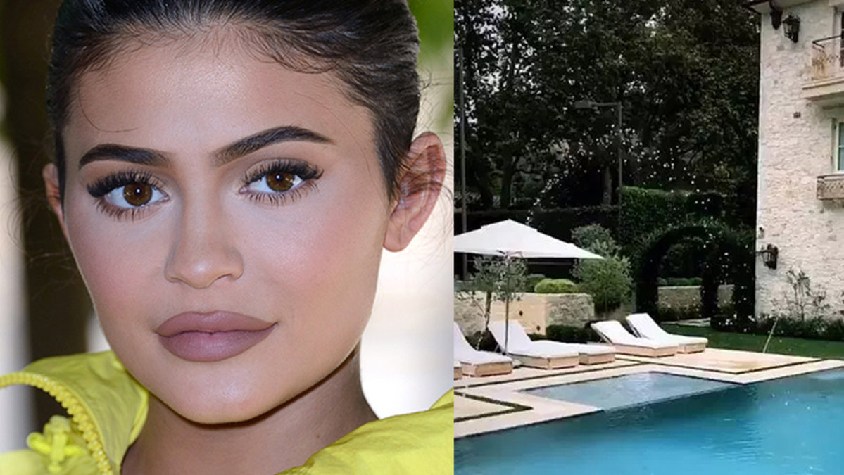 Kylie Jenner visar sitt hus.