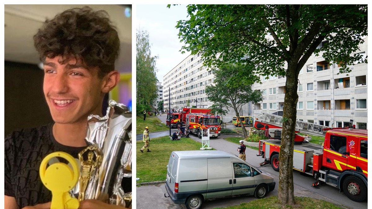 Jasmin Miki Osmanovic, 15, var en av de som ingrep vid branden i Hammarkullen.