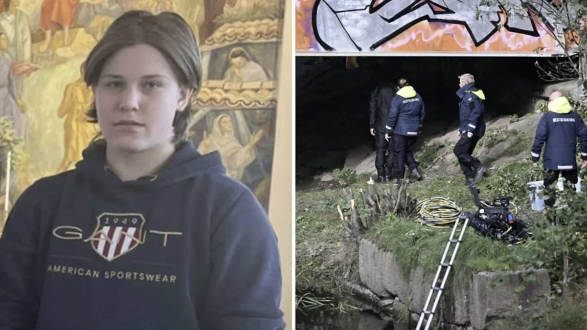Henrik, 15, hittades död i en å i Alingsås.
