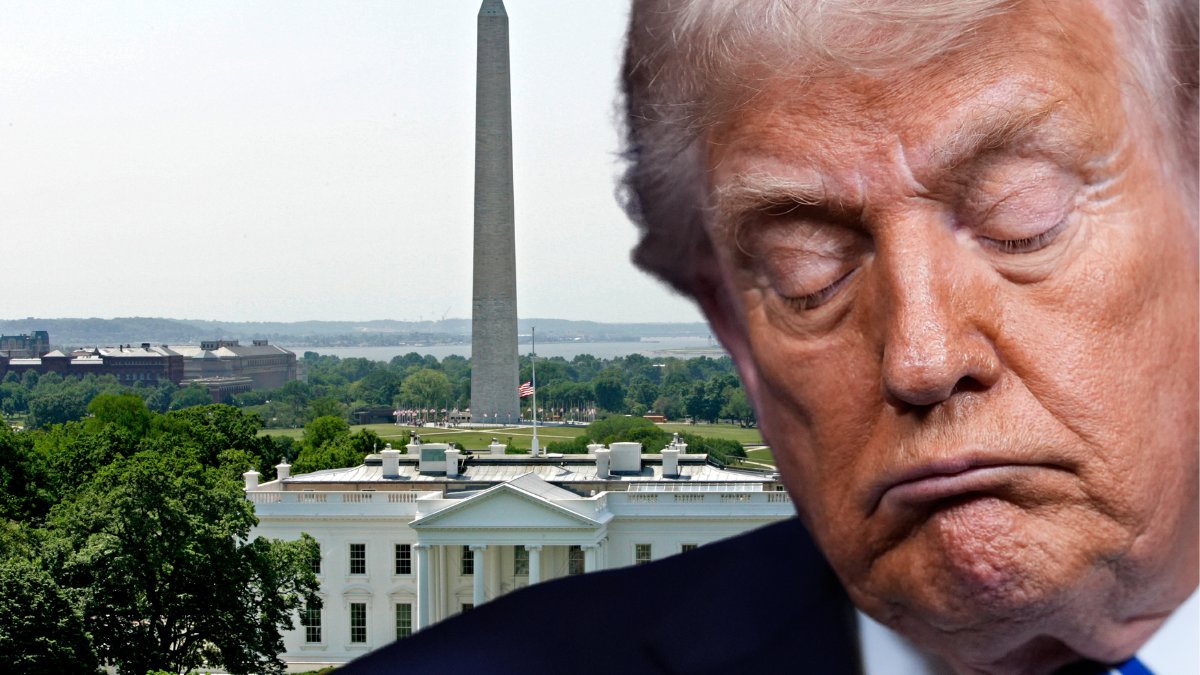 Donald Trump, Vita huset