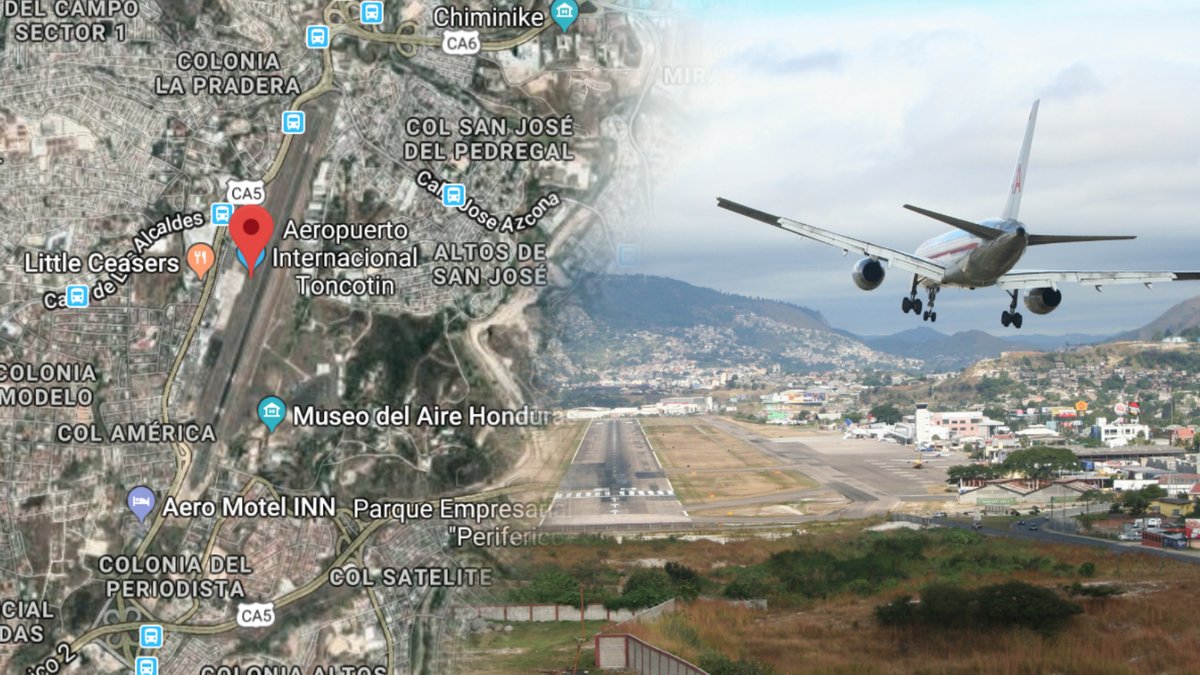 Toncontin International Airport/flygplan
