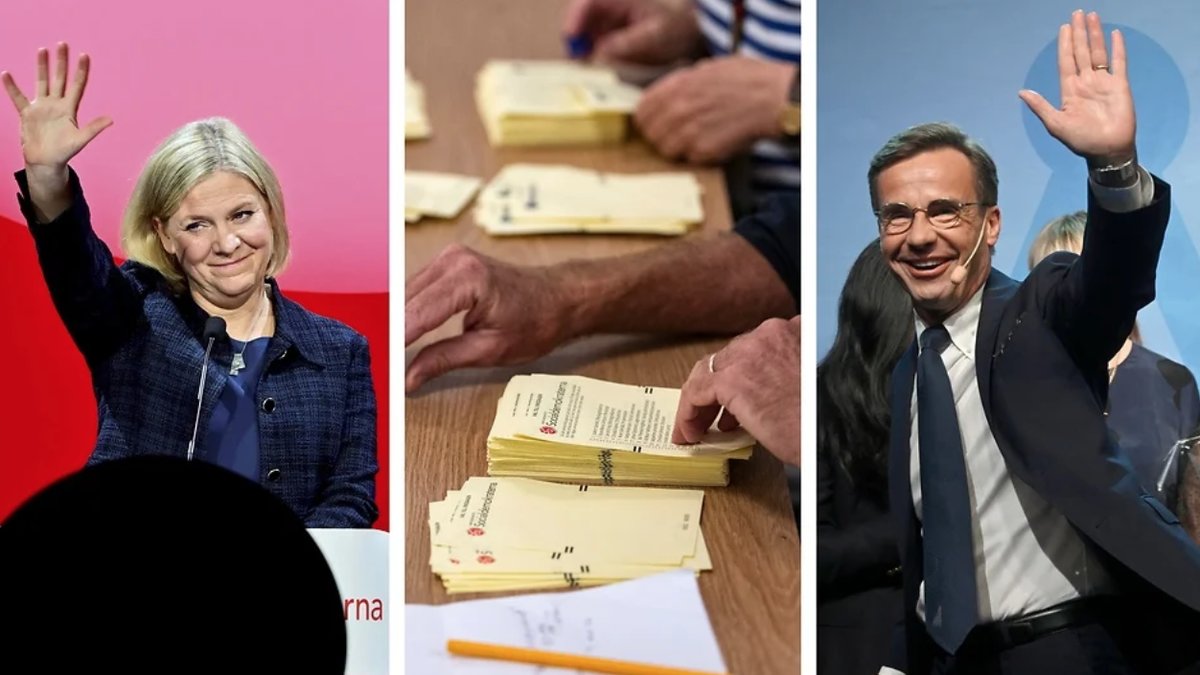 Sverige går mot ett valresultat!