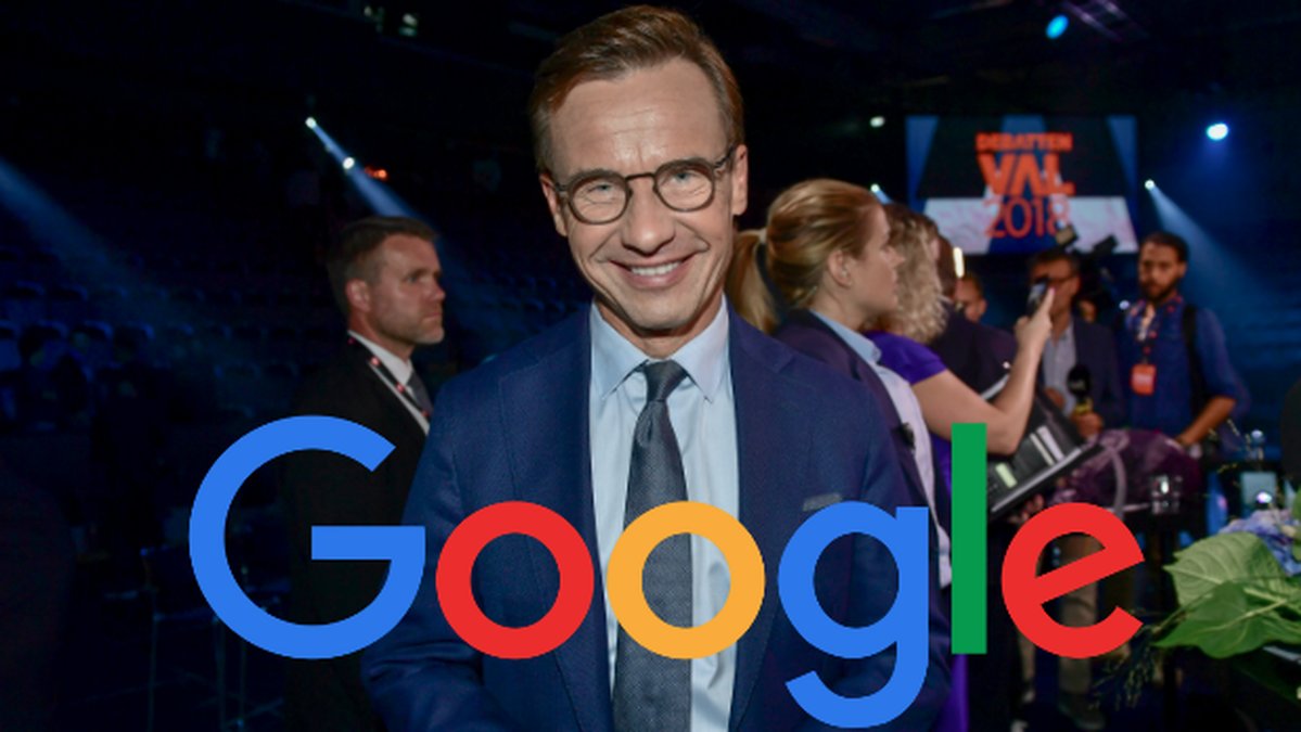 Ulf Kristersson, Google logotyp.