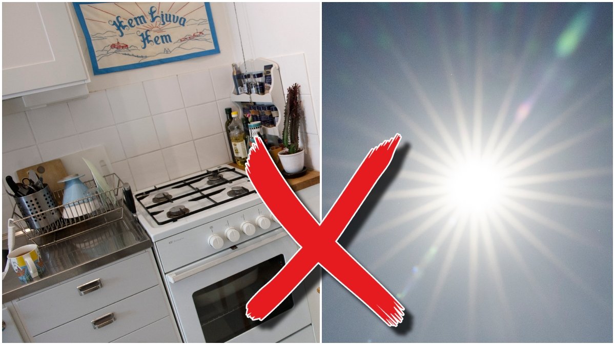 Kök och sol.