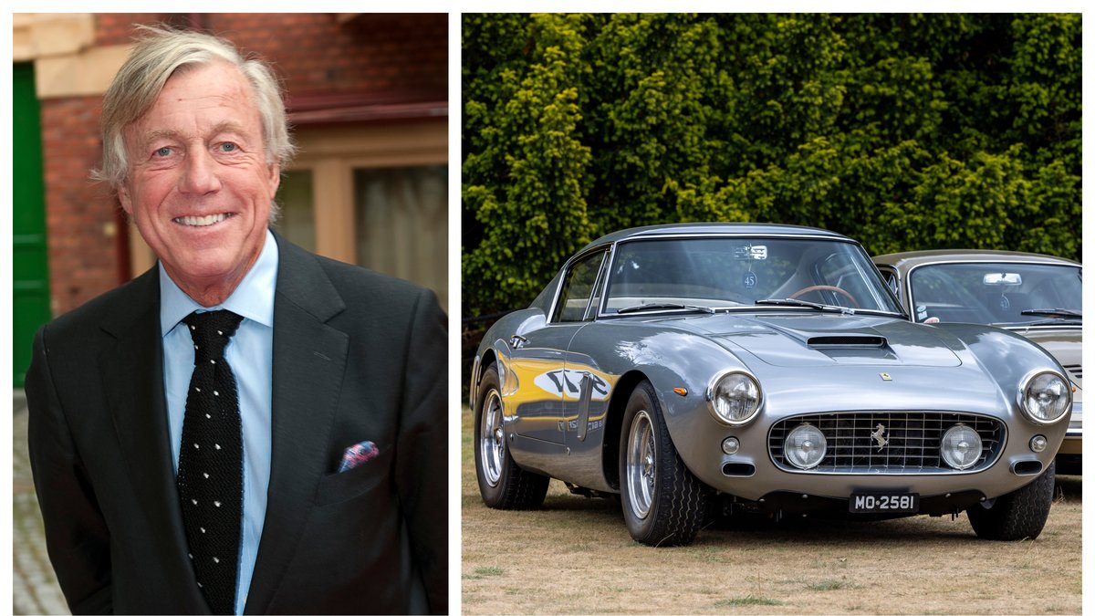 Anders Aje Philipson har sålt 14 av sina lyxbilar. Bilen på bilden är en 1961 Ferrari 250 GT.