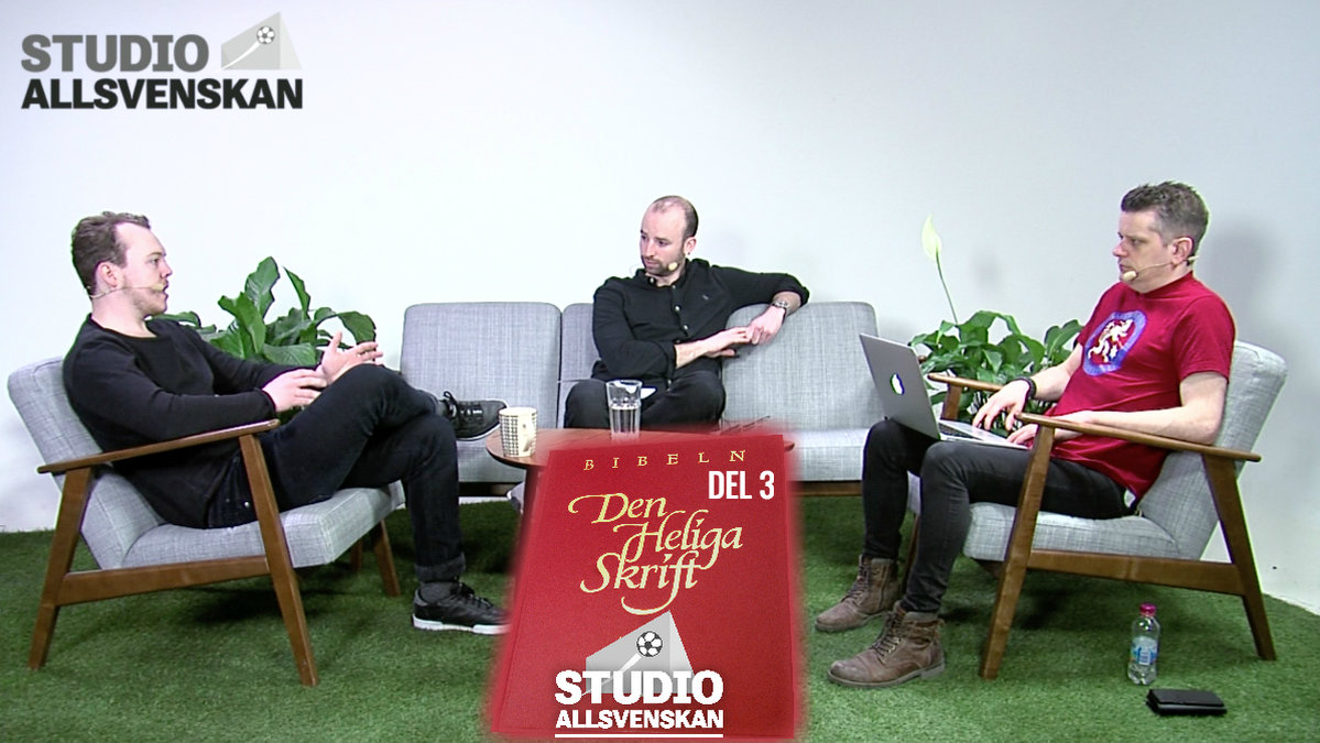 Studio Allsvenskan släpper en triologi av Bibelavsnitt inför premiären den 1 april