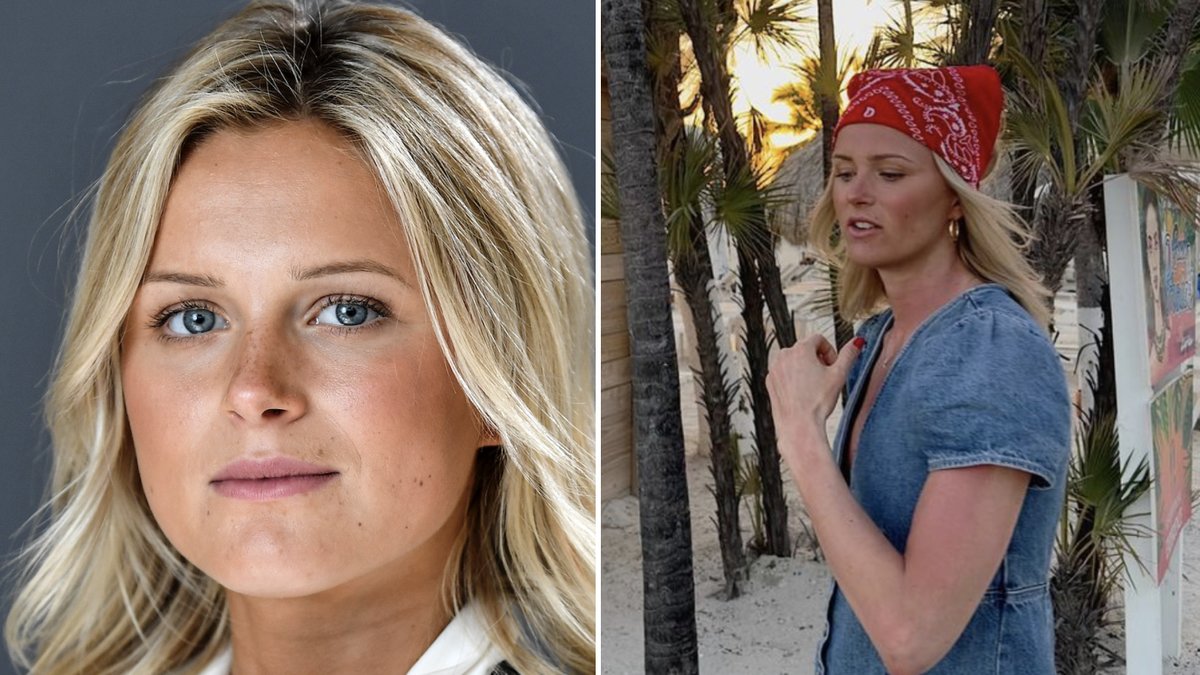 Frida Karlsson firade av säsongen med en lyxig resa till Karibien. 