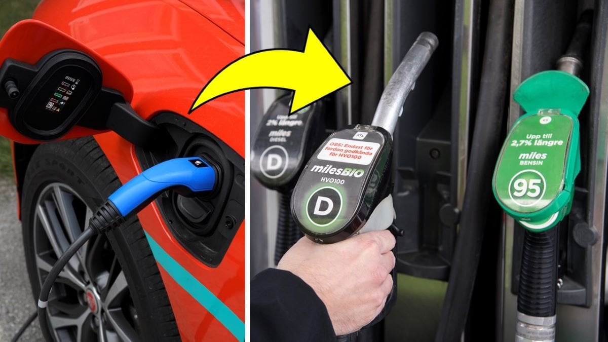 Elbil bensin diesel