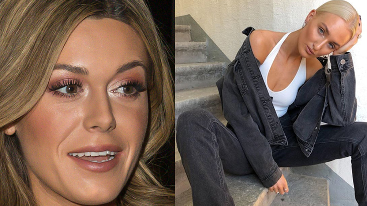 Bianca Ingrosso och assistenten Lovisa Worge
