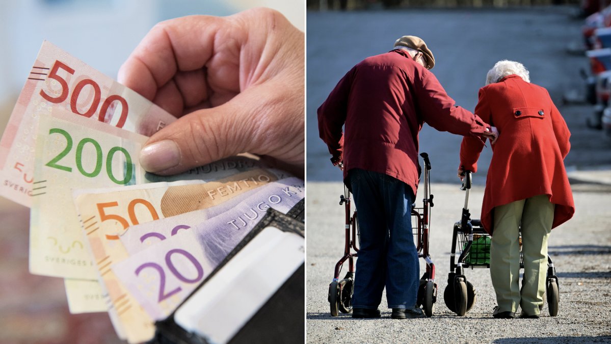 Pensionssystemet får ett allt större överskott. 