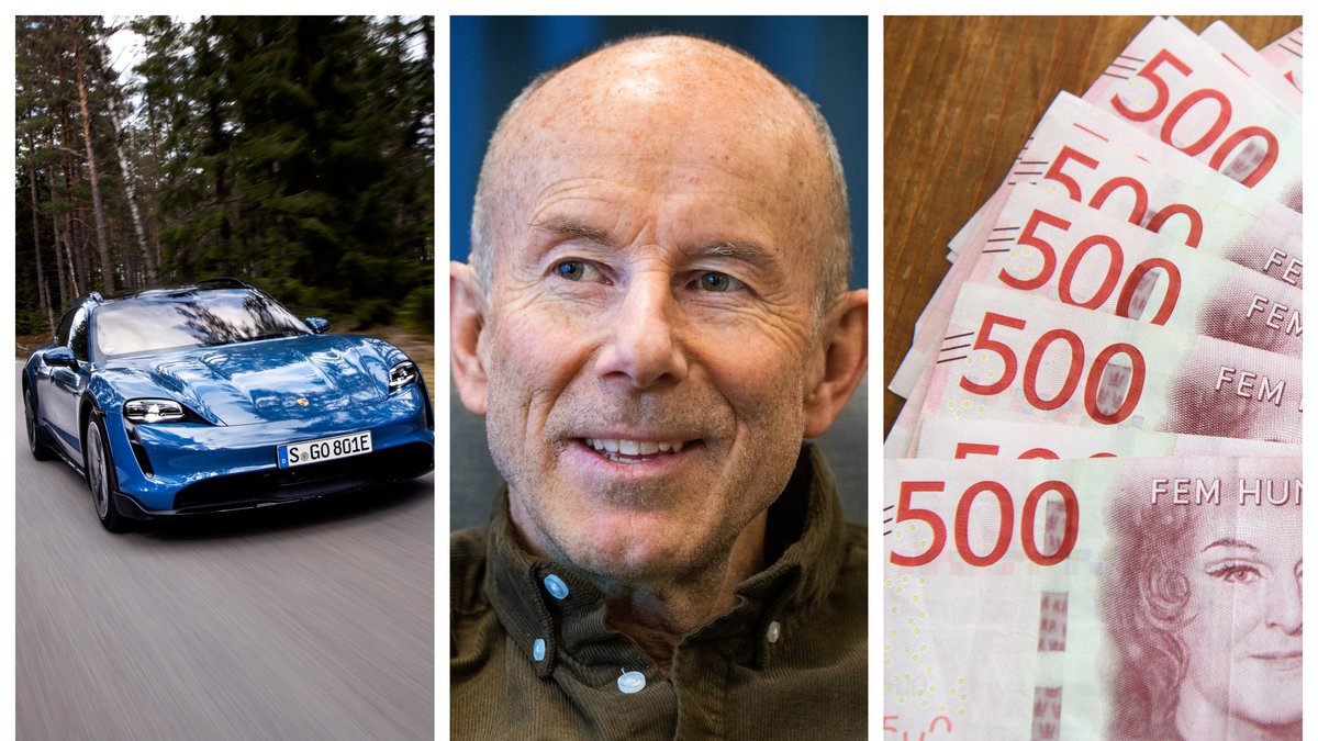 Ingemar Stenmark sitter på både pengar och bilar.