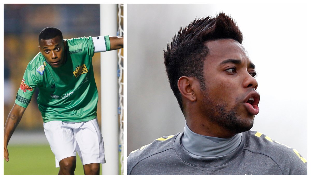 Robinho är internationellt efterlyst efter våldtäktsdomen 2017.