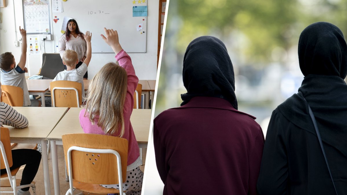 Moderaterna vill utreda förbud mot slöja i skolan och förskolan