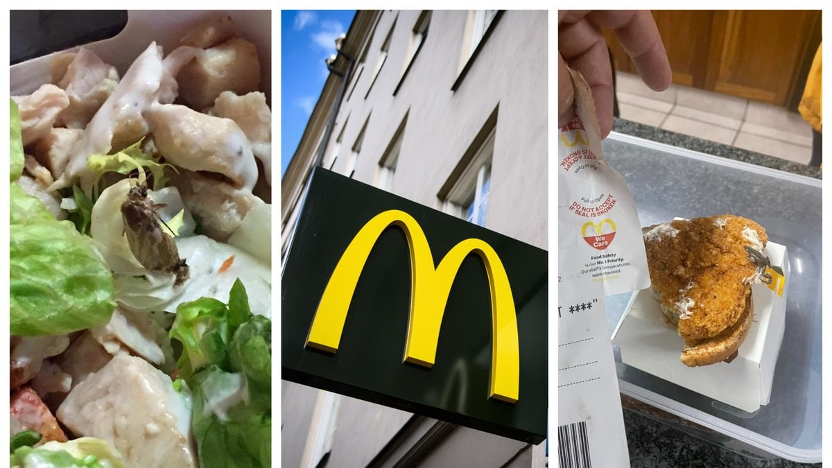 Här är 5 saker som hittats i McDonald's-maten.