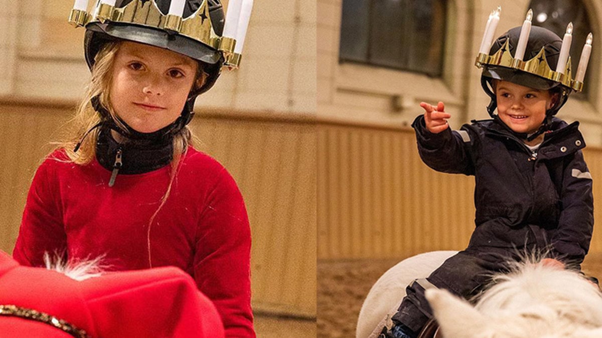 Prinsessan Estelle och prins Oscar