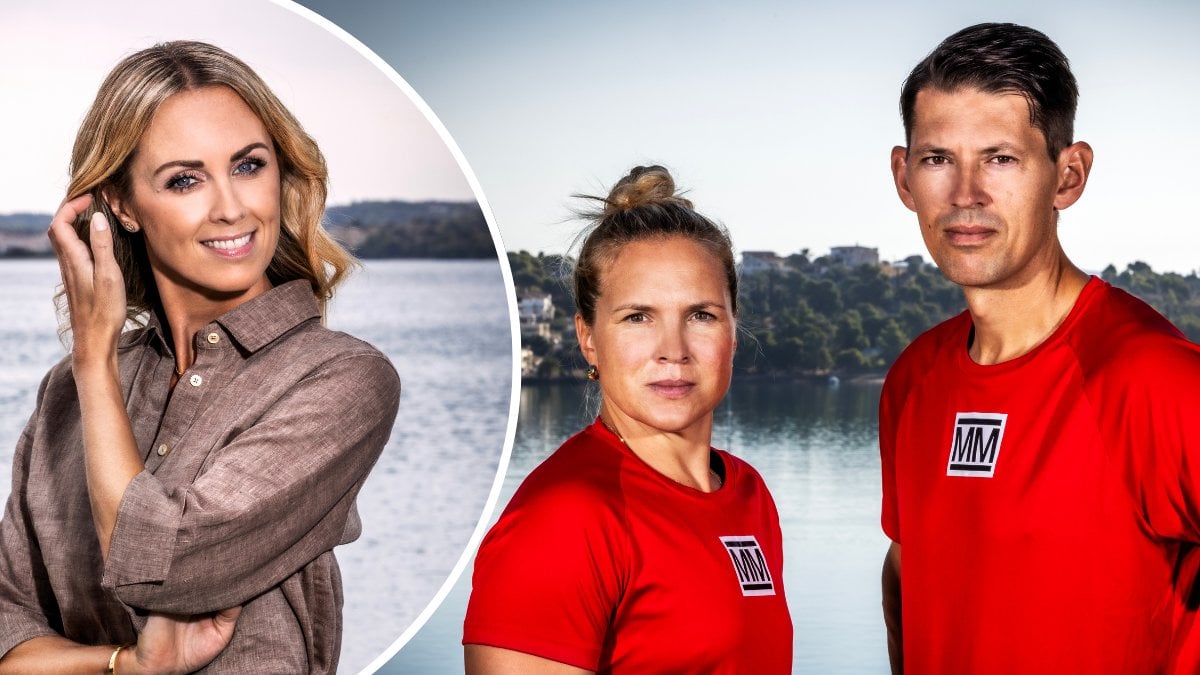 Karin Frick, Anja Pärsson och André Myhrer.