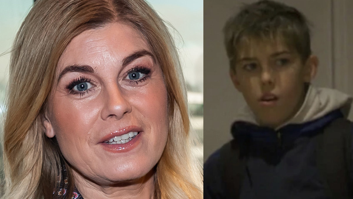 Pernilla Wahlgren och Theo Wahlgren
