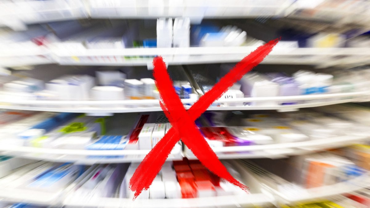 Apotek och rött kryss