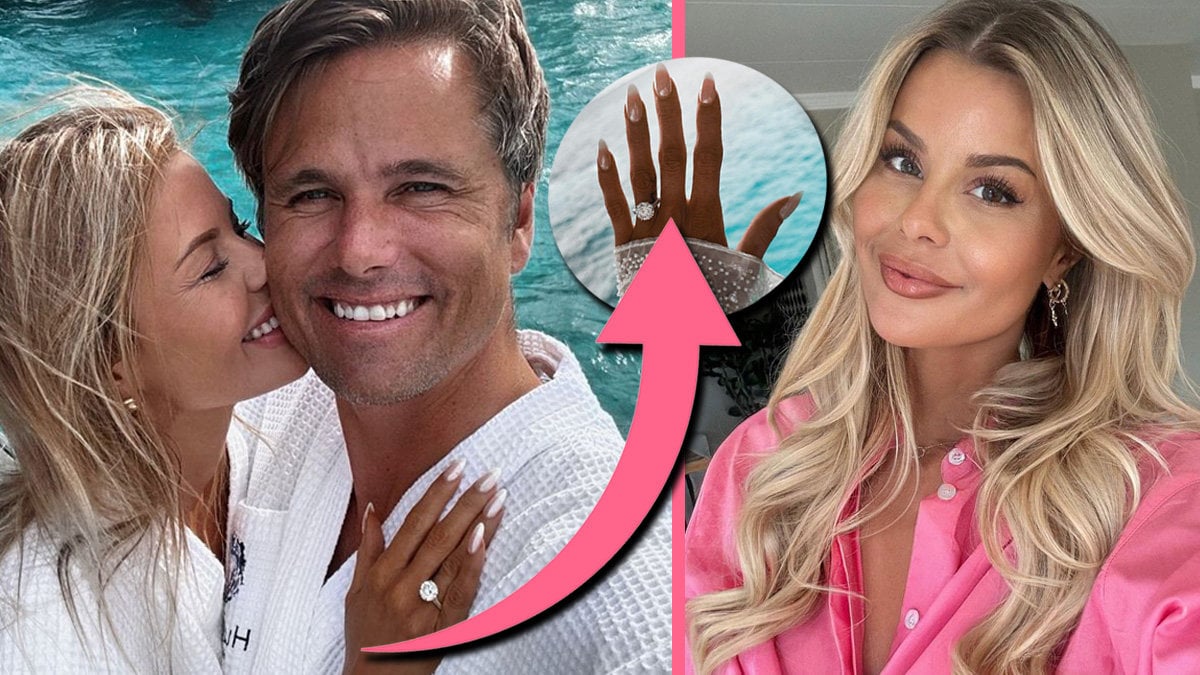 Jon Olsson har friat till Annette Haga