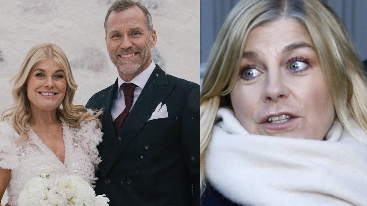 Pernilla Wahlgren och Christian Bauer