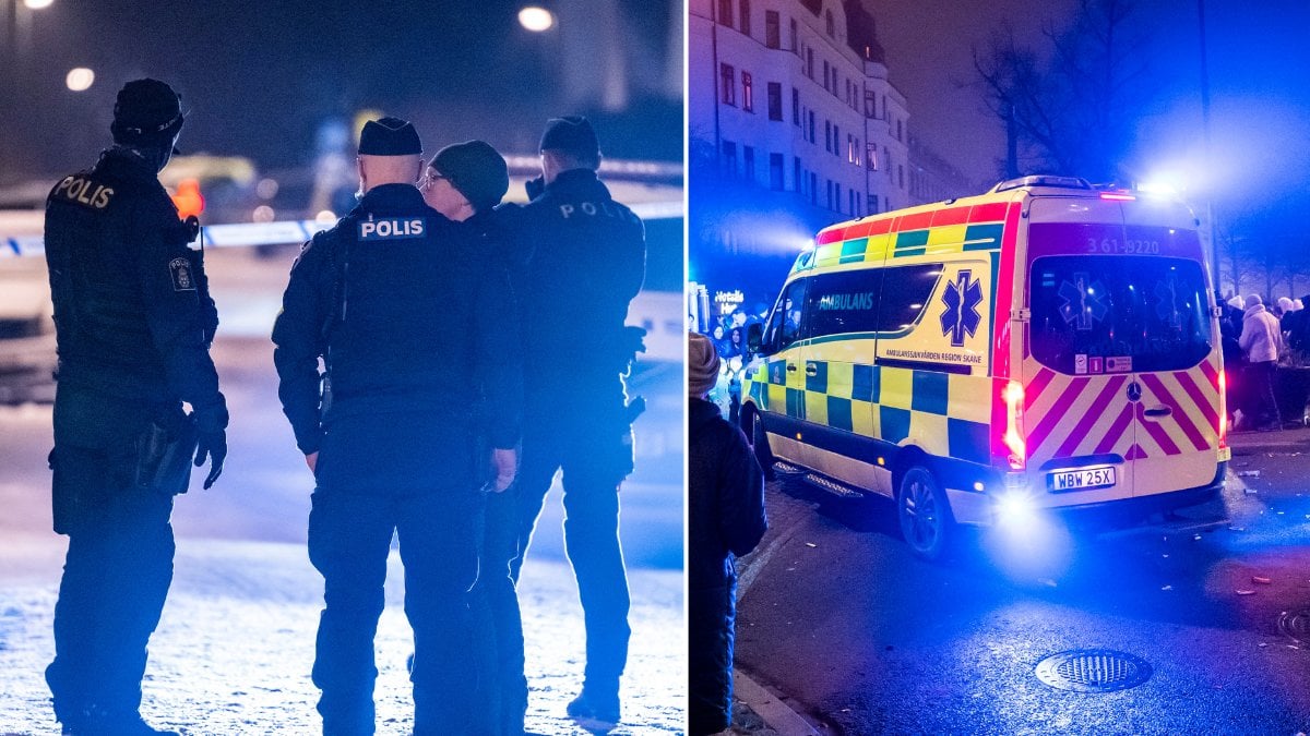 Polis och ambulans