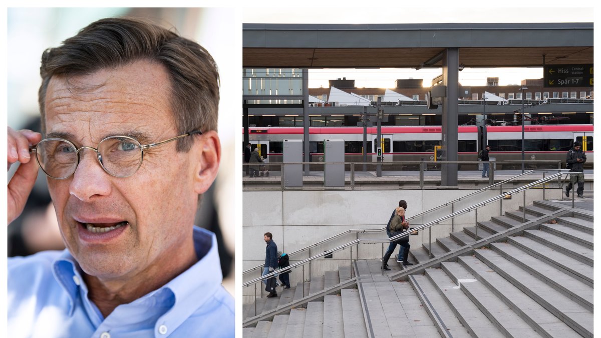 Moderaterna lovar en fyrspårig järnväg mellan Uppsala och Stockholm.