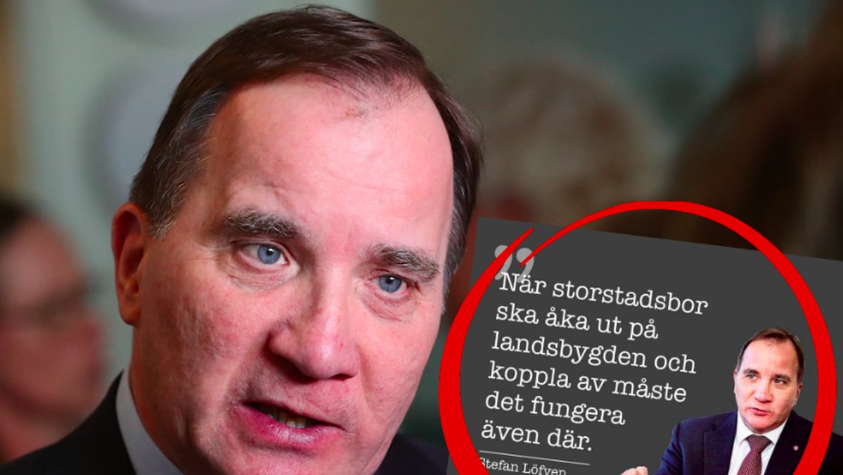 Stefan Löfven om landsbygden
