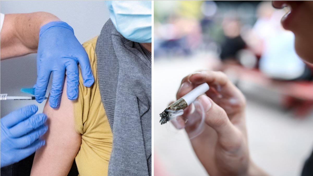 Cannabis och vaccinering.