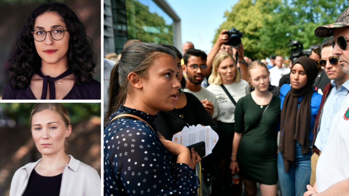 NMR fick tillstånd att demonstrera under Almedalsveckan.