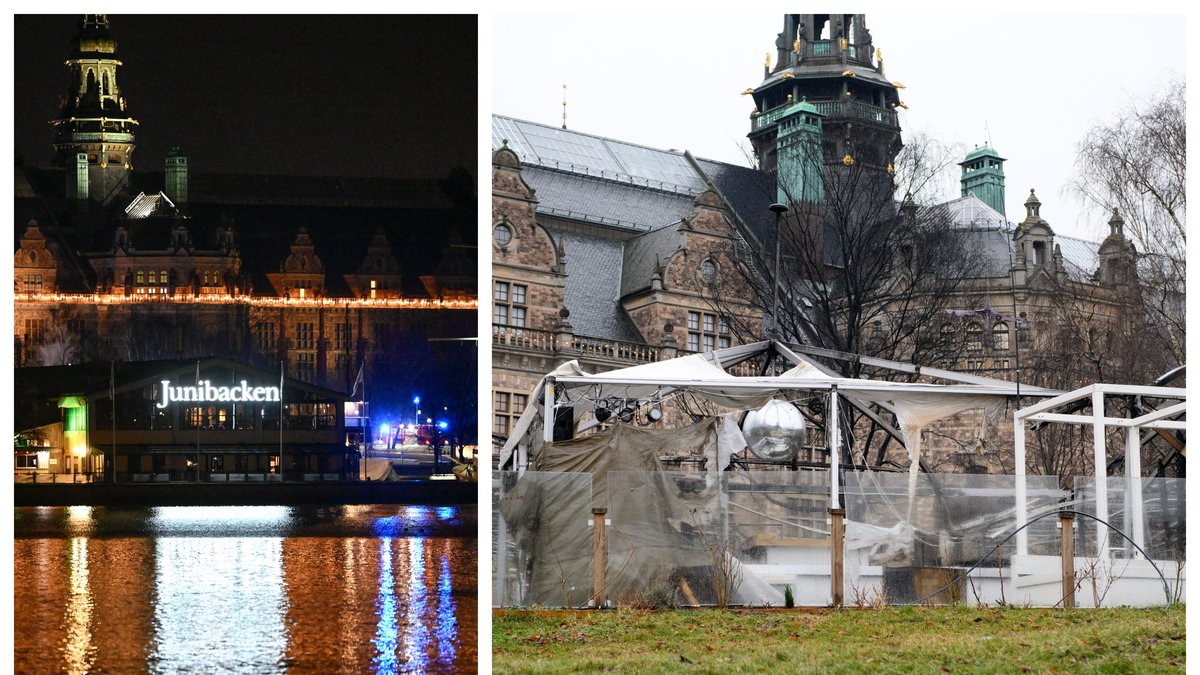 Nordiska museet hotades av en brand som var nära att spridas från restaurangen Josefina på Djurgården.