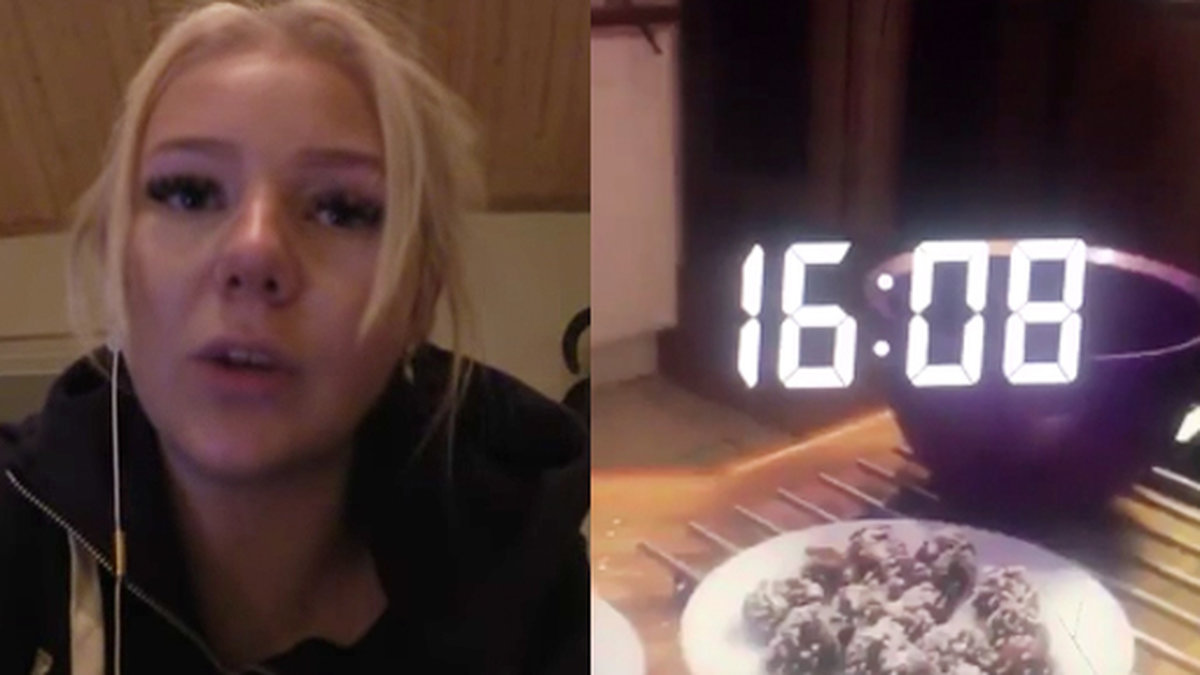 Linn Ahlborg använde n-ordet när hon bakade chokladbollar