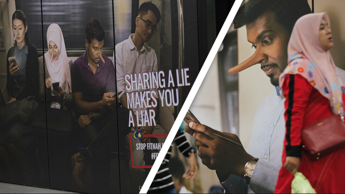 Malaysia vill förbjuda fake news