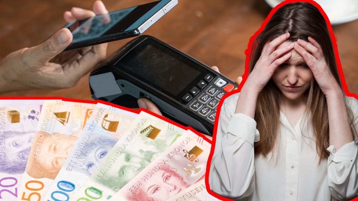 Betalning, pengar och upprörd kvinna.