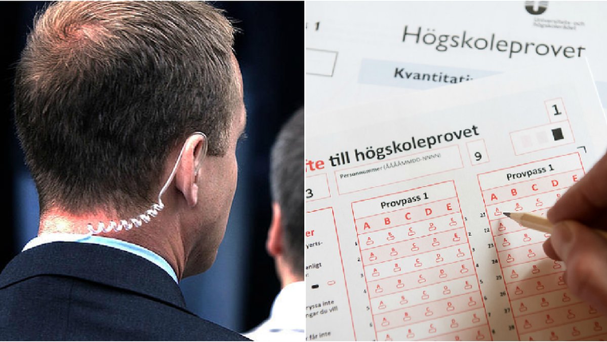 Liga misstänks för organiserat fusk på högskoleprovet