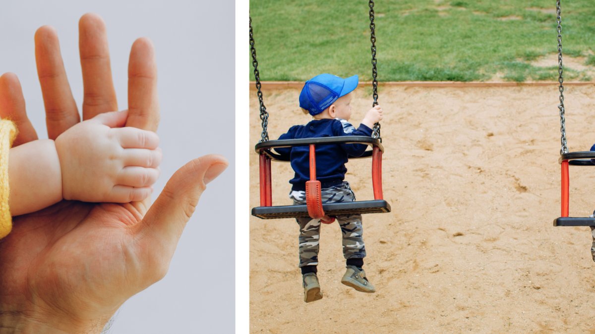 Pappa lämnade tillbaka fel bebis