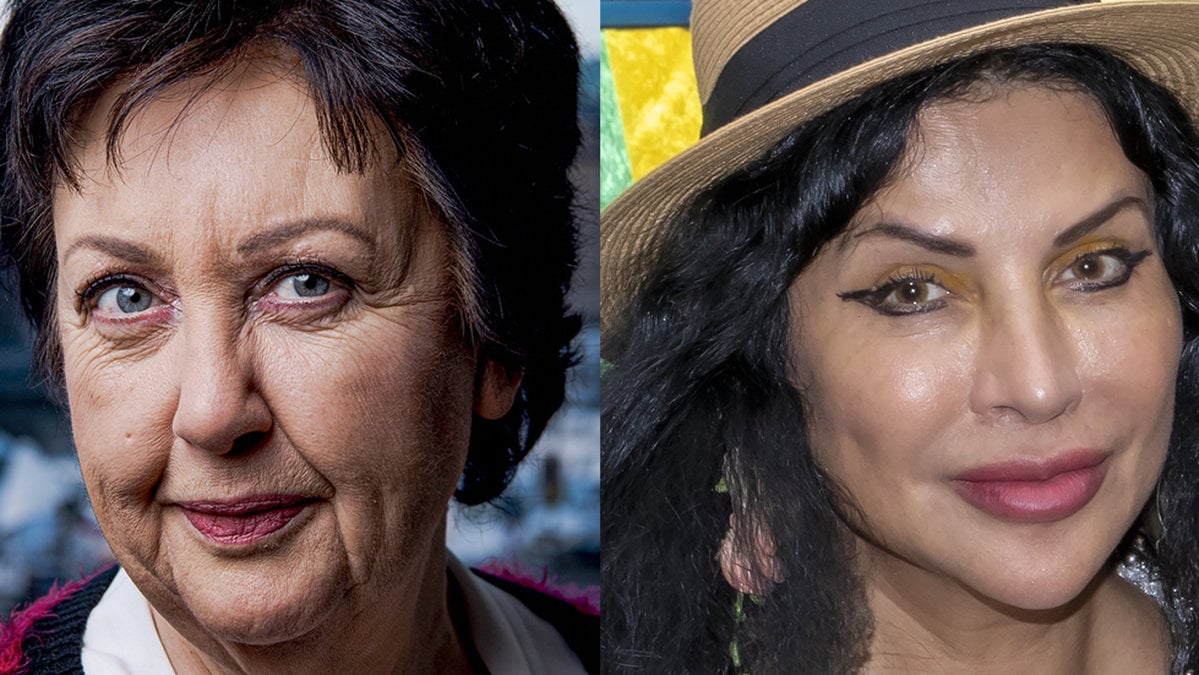Babben Larsson och Zinat Pirzadeh