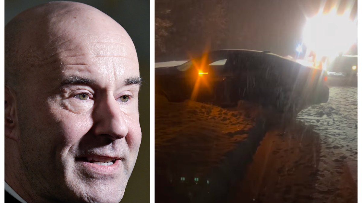 Mark Levengood var inblandad i en bilolycka i helgen. 