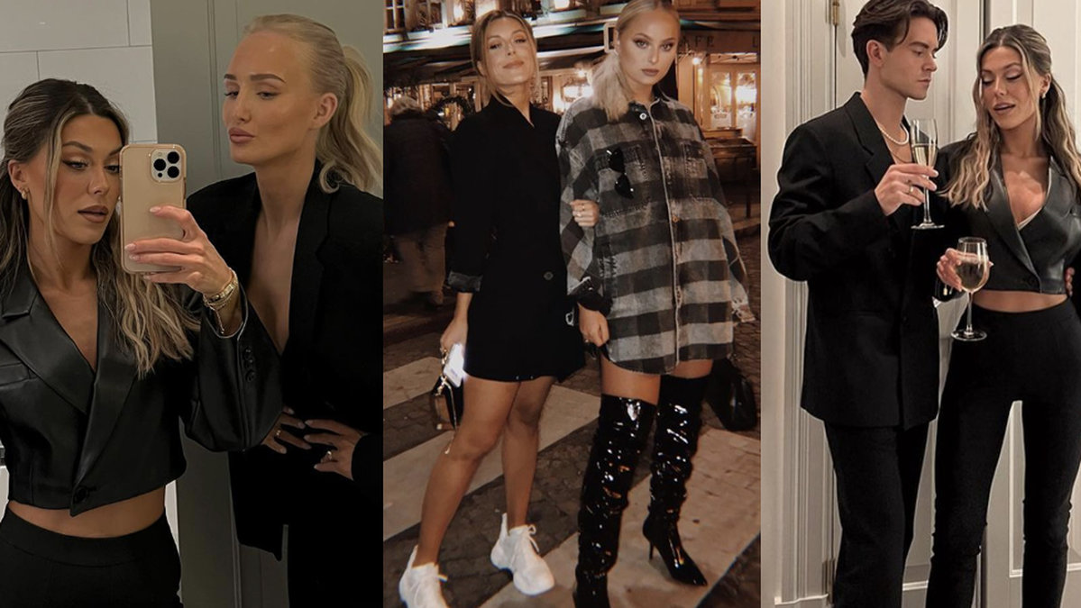 Bianca Ingrosso med sina vänner