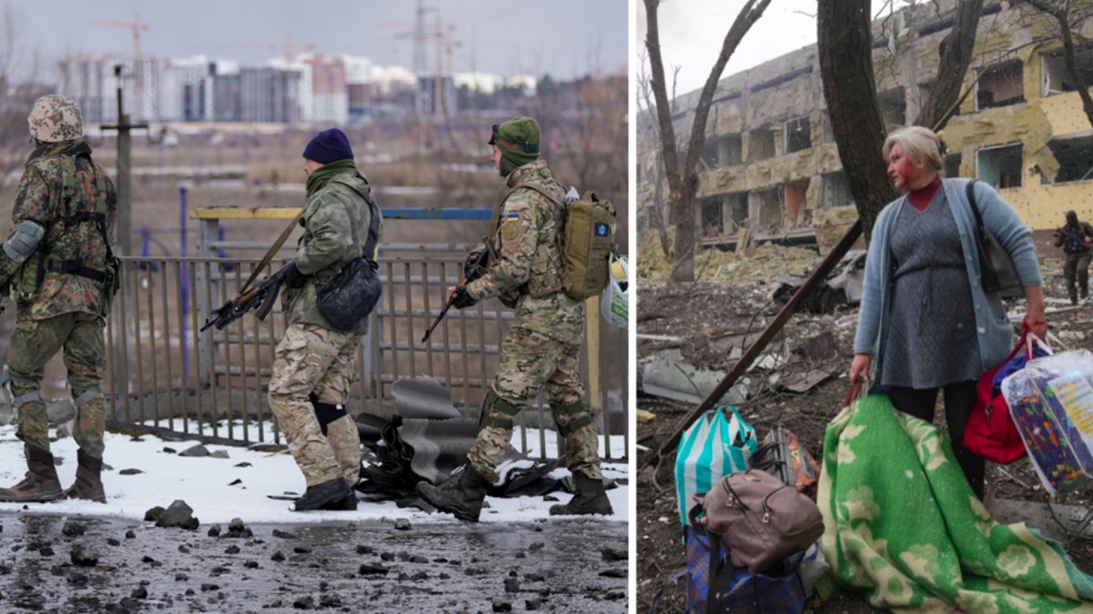 Rysslands invasion av Ukraina. 