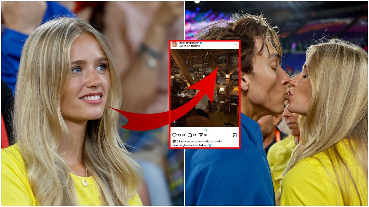 Desiré Inglander och Armand Duplantis